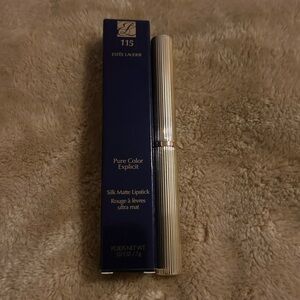 Estee Lauder Pure Color Explicit Lipstick in Gold and Blue